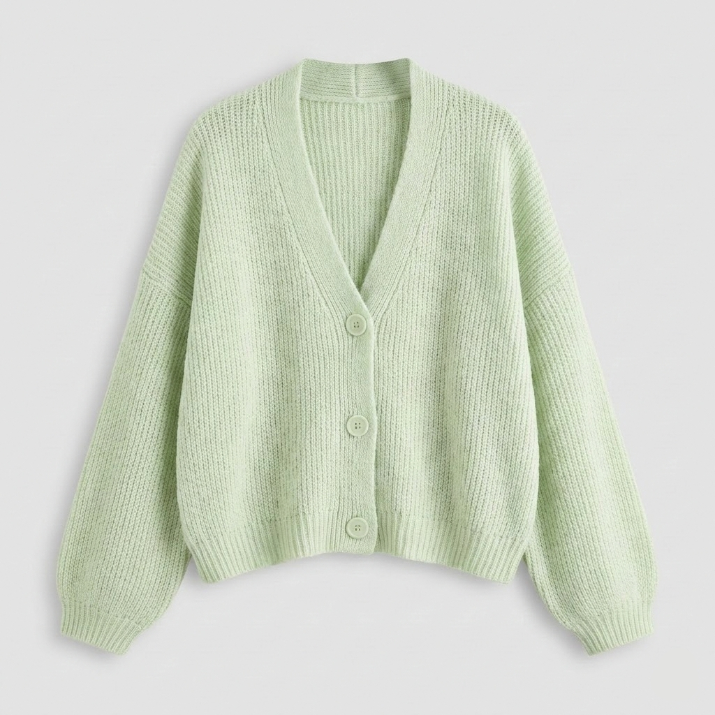 The Elara Struktureret Strik Cardigan